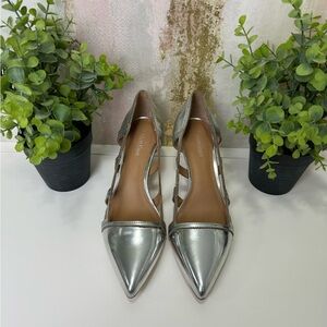 Calvin Klein Silver pumps size 7